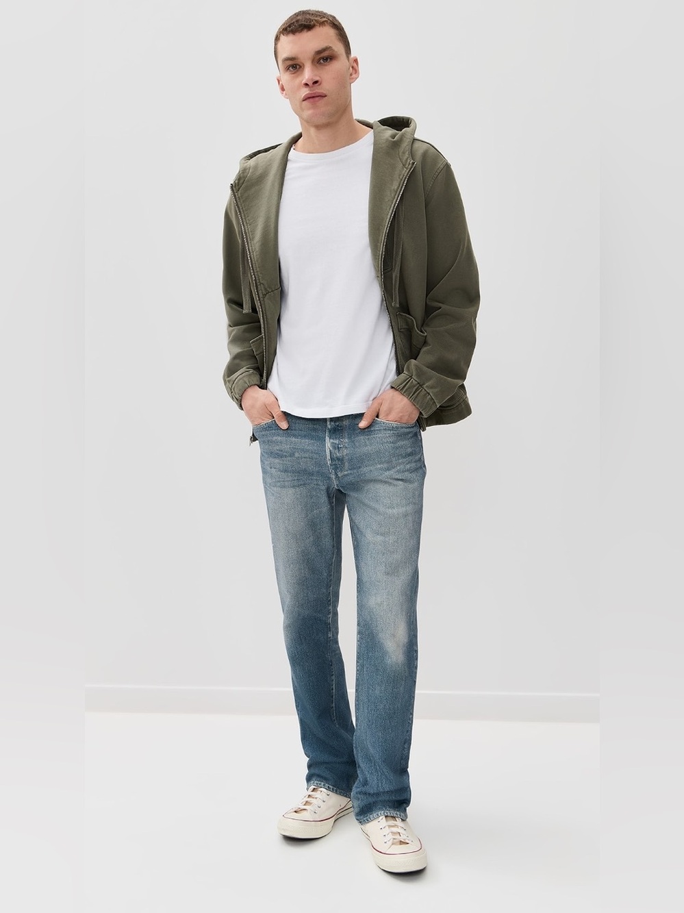 Rag & Bone Men's Fit 4 Miramar Relaxed Fit Terry Sweatpants Jeans Atlantic 33